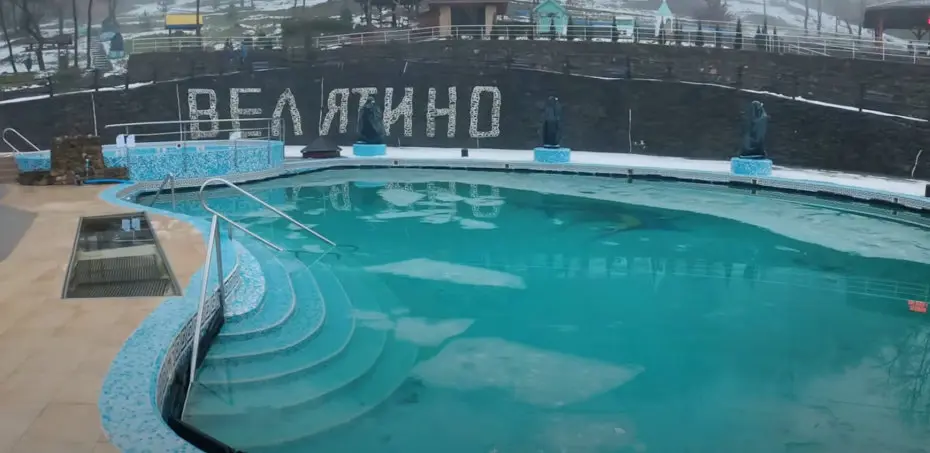 Курорти з термальними джерелами в Карпатах, Велятино